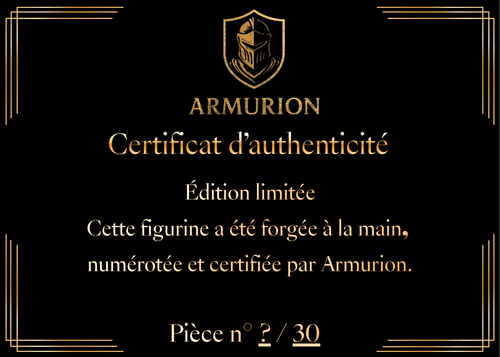 Certificat d'authenticité